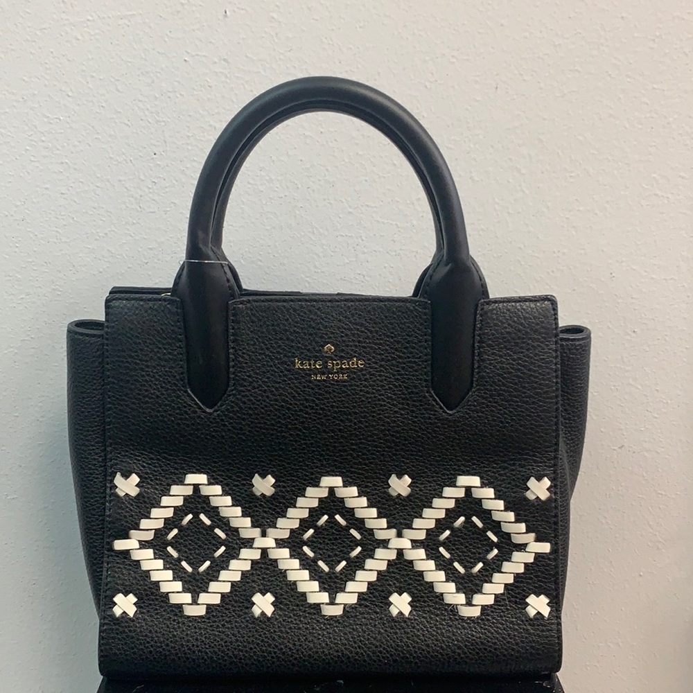 Kate Spade Black And White Bag Gem